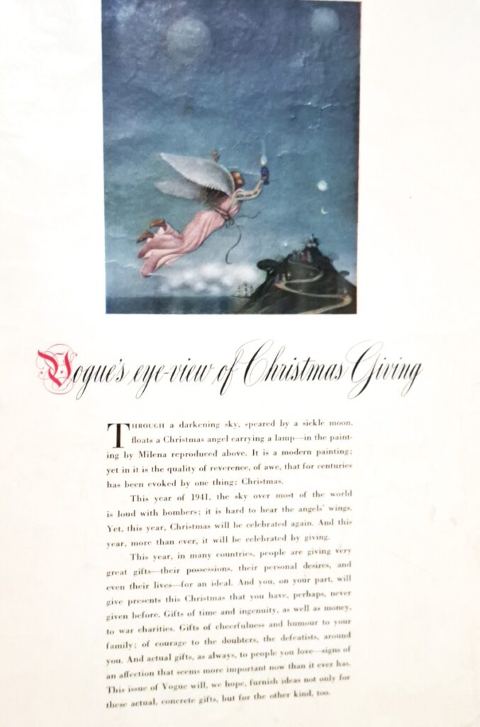 Novogodišnji tekst u Vogue-u