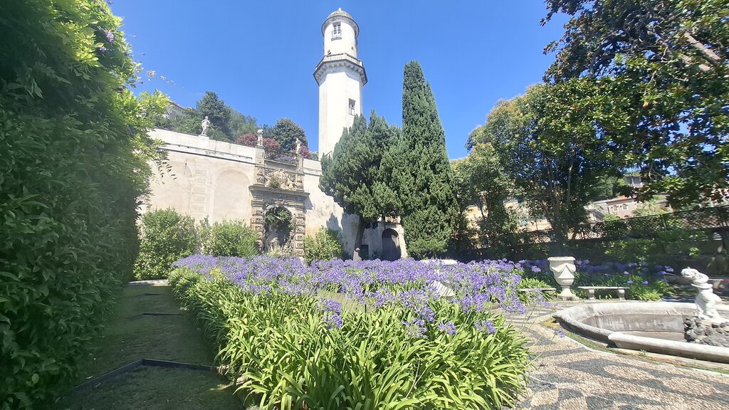Palazzo Lomelini, bašta